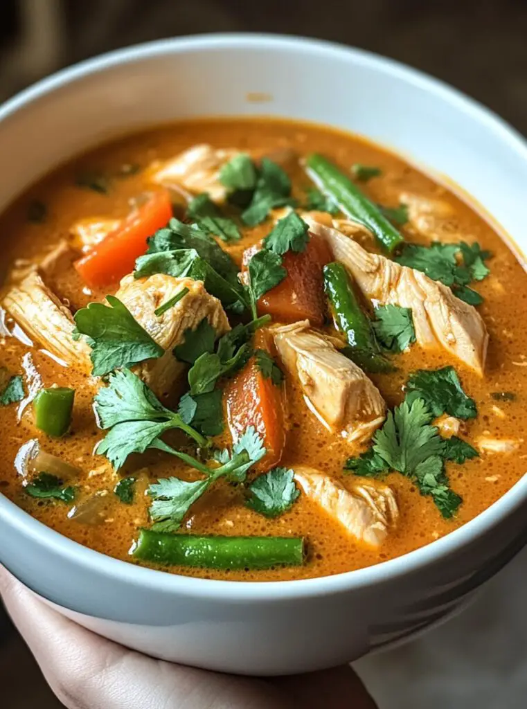 Crockpot Thai Chicken Curry