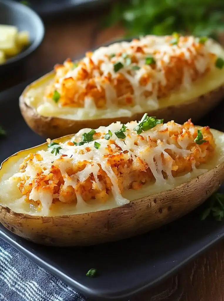 Stuffed Potato Boats