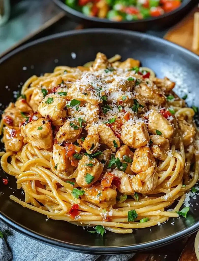 Garlic Butter Chicken Pasta