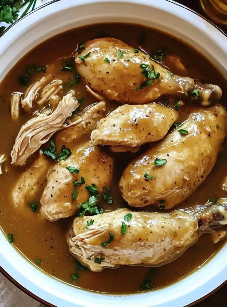 Crockpot Chicken and Gravy