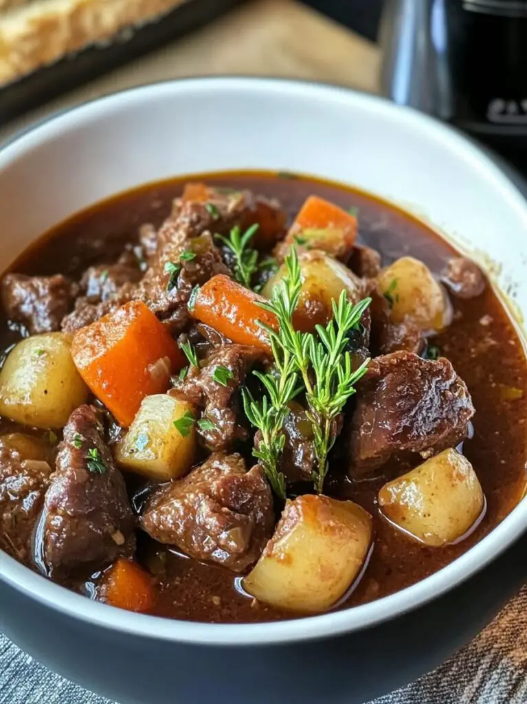 Red Wine Beef Stew