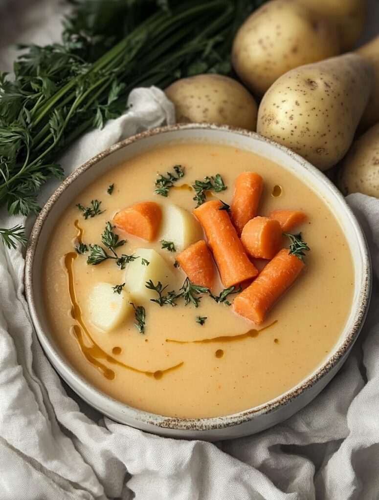 Creamy Carrot and Potato Soup