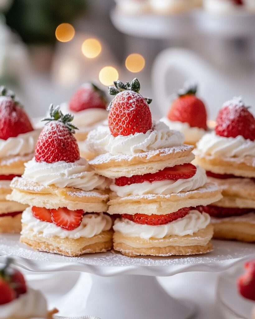Easy Strawberry Napoleon