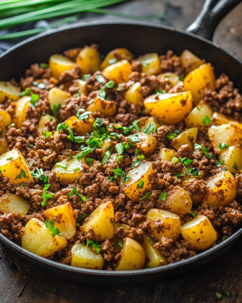 Ground Beef and Potatoes