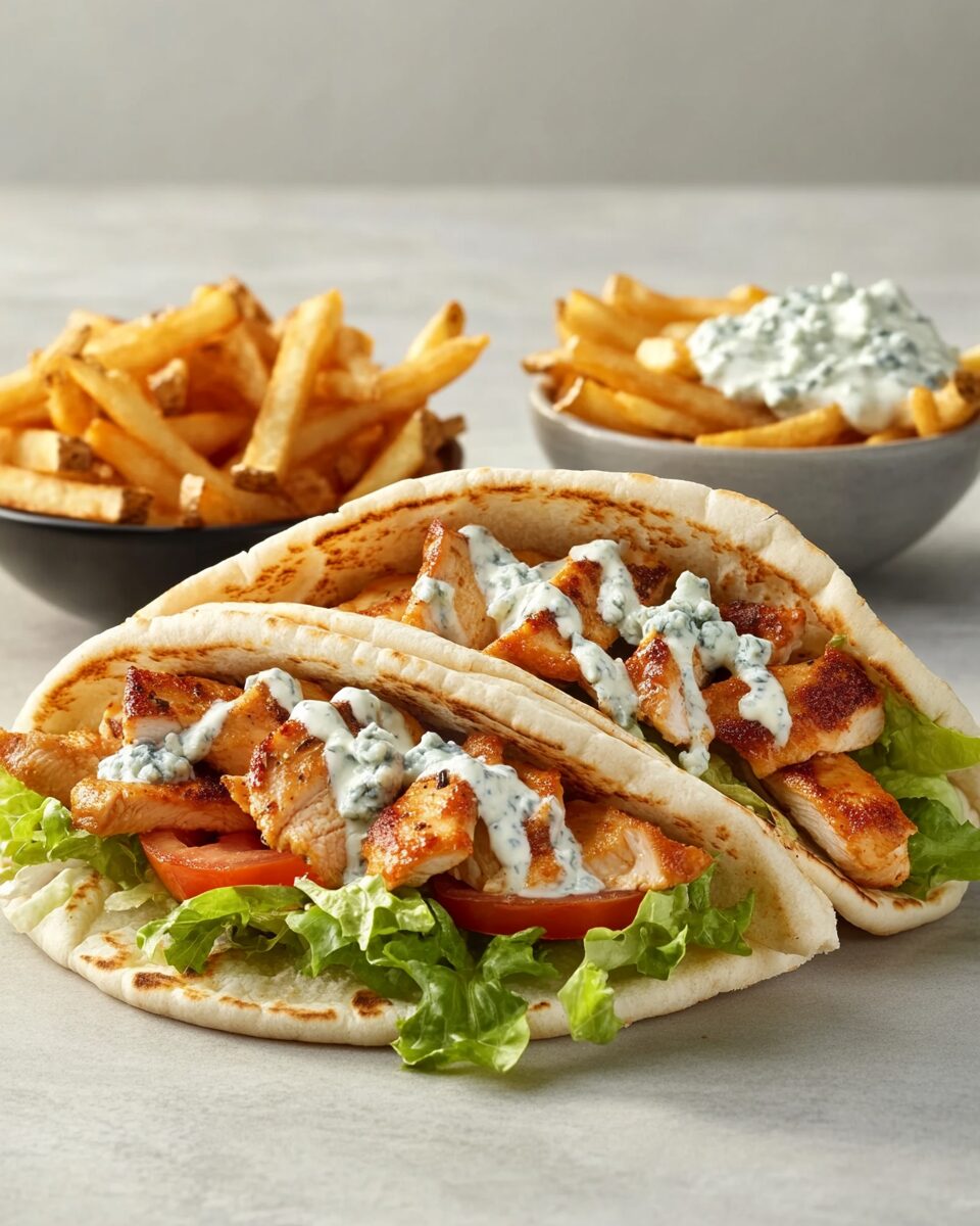 Greek Chicken Gyros