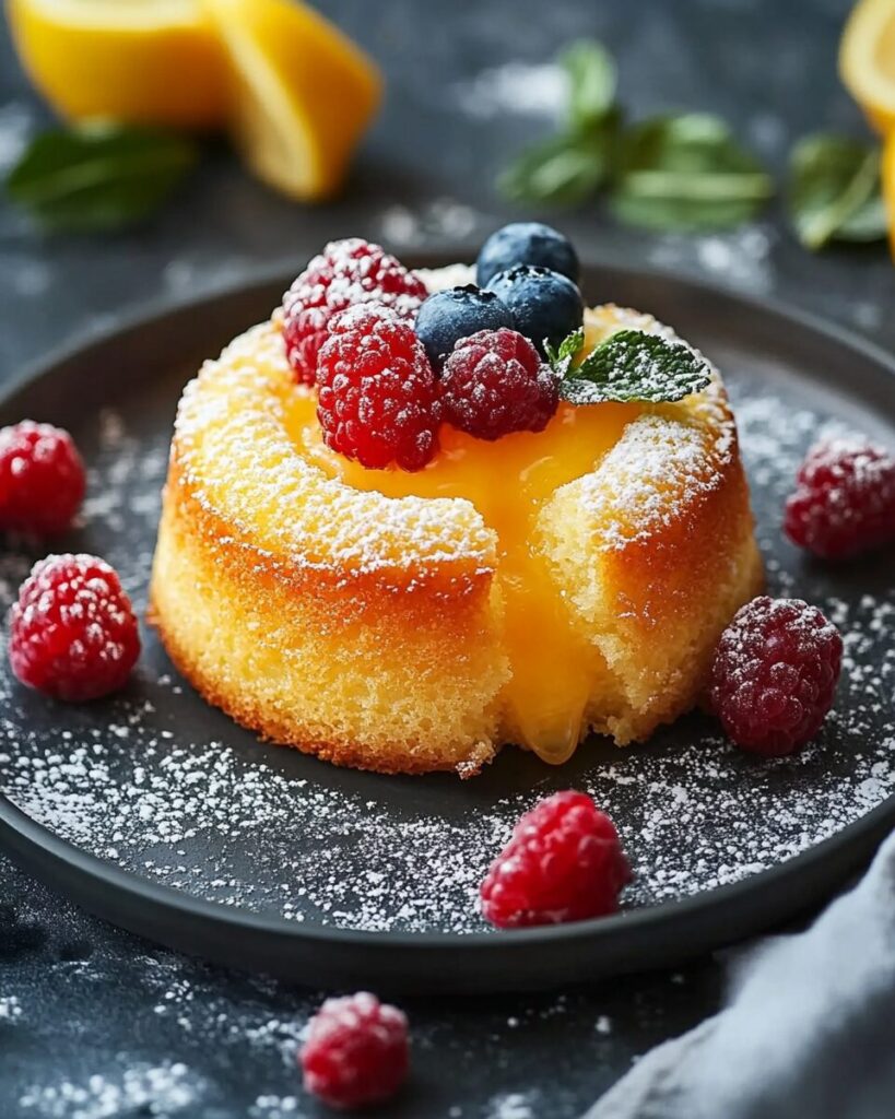 Lemon Lava Cake