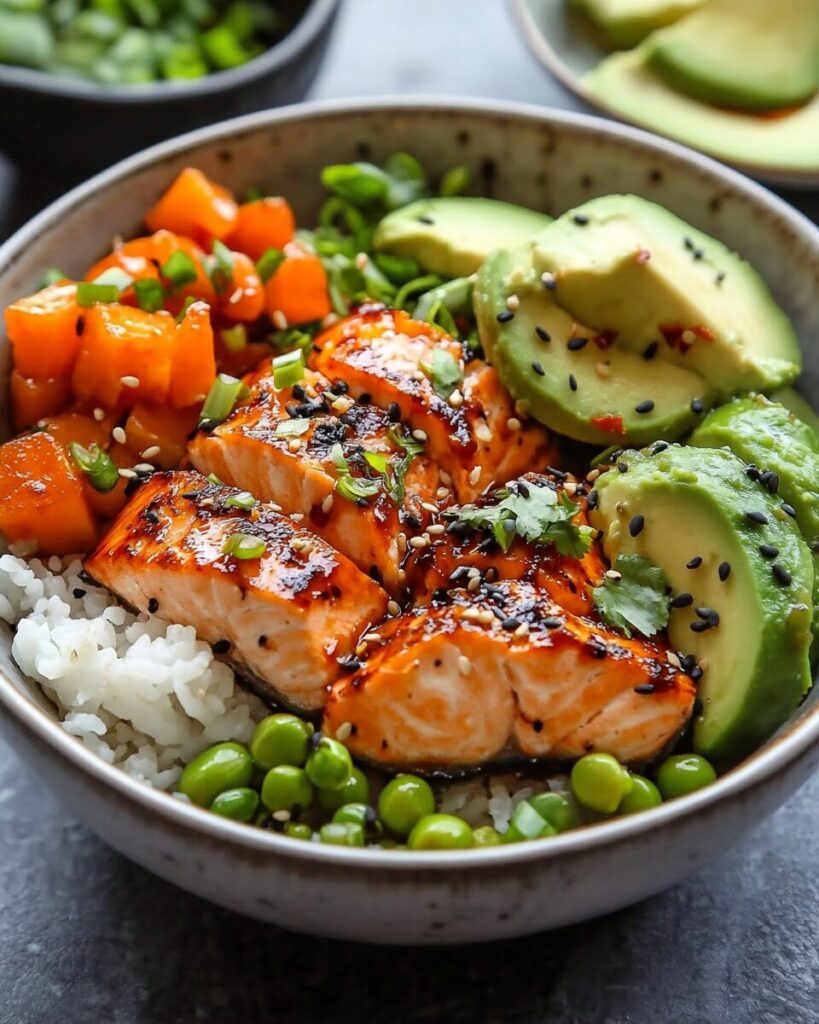 Sweet Chili Salmon Bowl