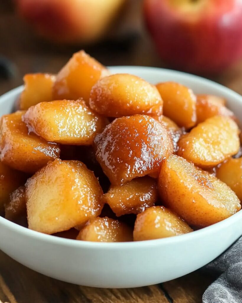 Slow Cooker Cracker Barrel Fried Apples