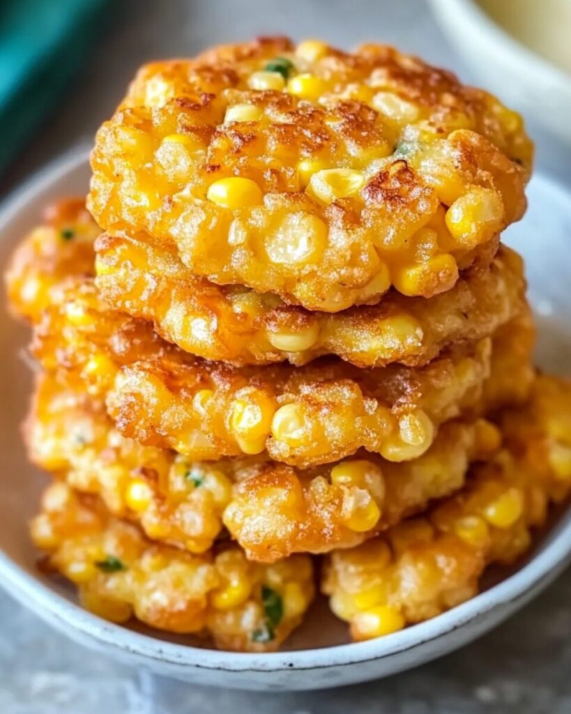 Crispy Corn Fritters