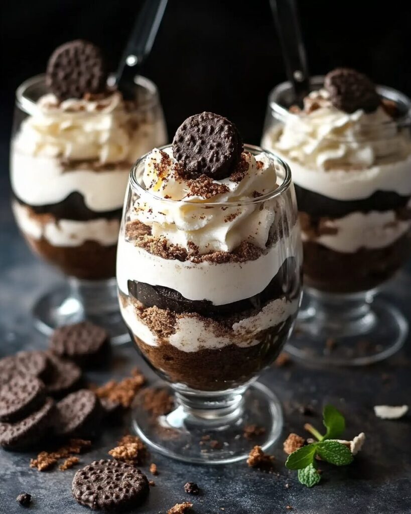 Baileys Cookies and Cream Parfaits