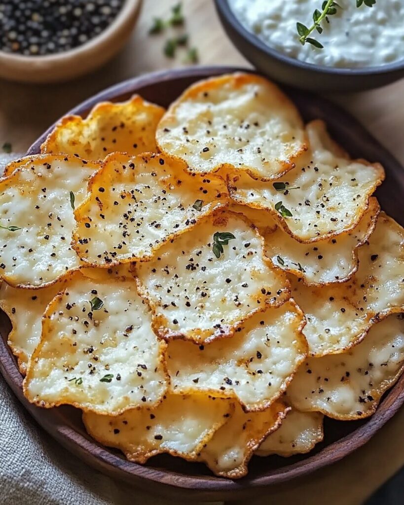 Cottage Cheese Chips