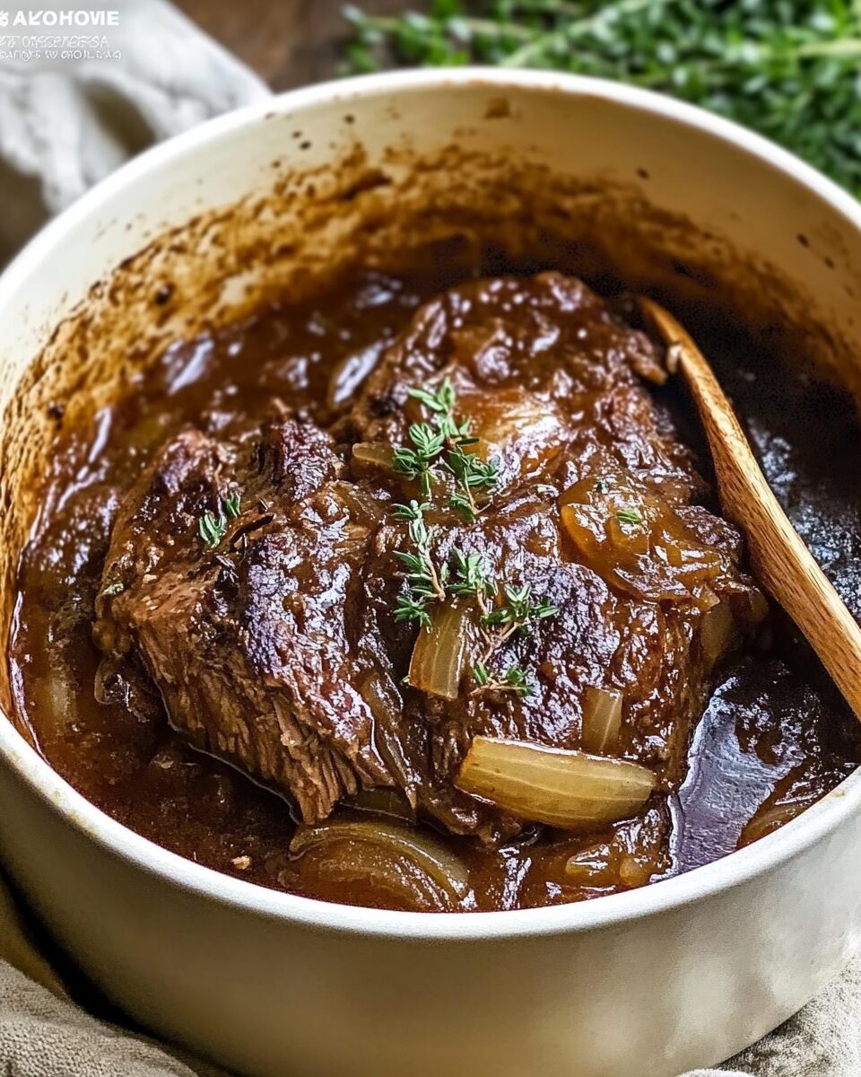 French Onion Pot Roast