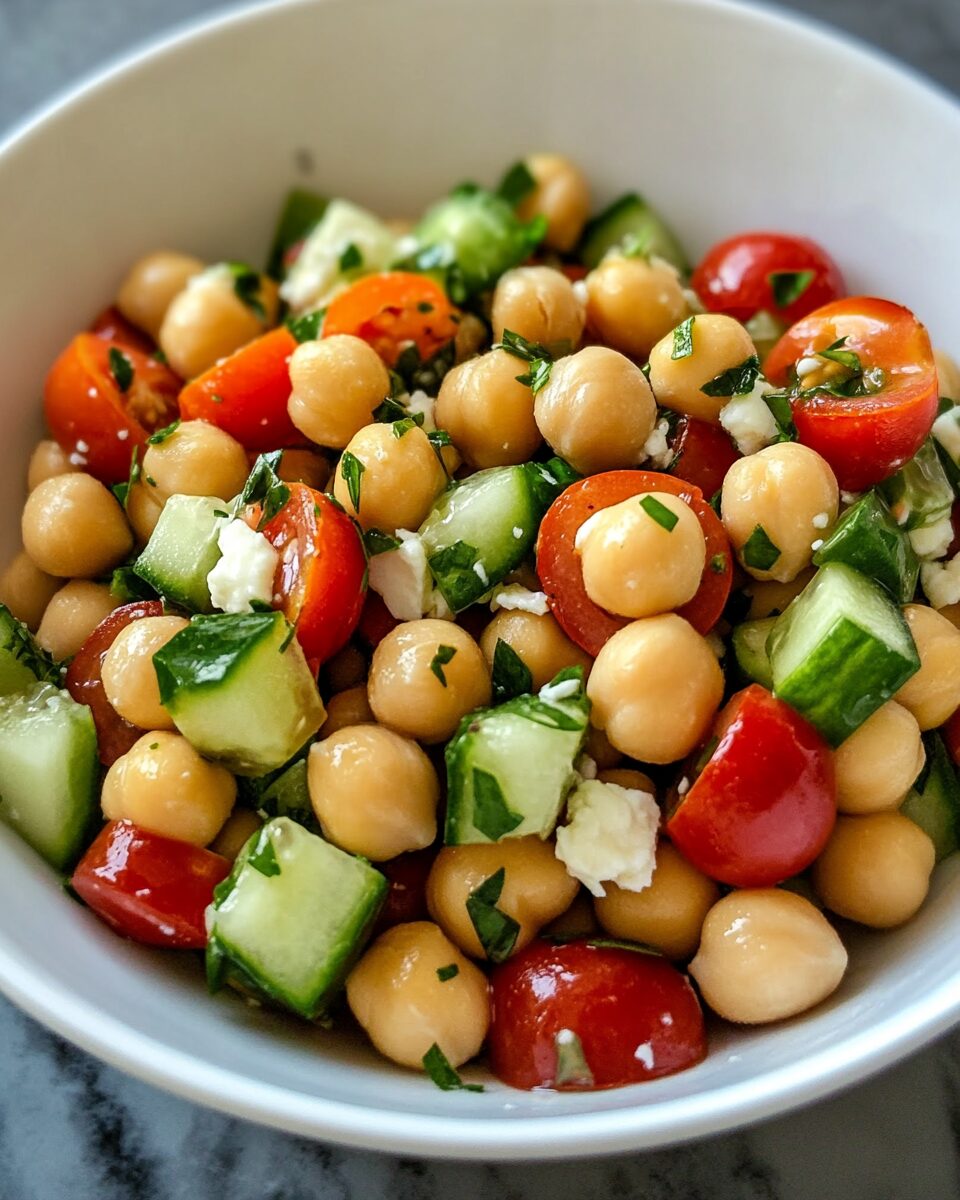 Mediterranean Chickpea Salad