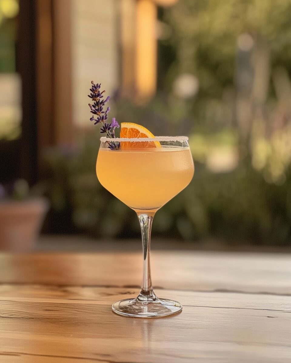 Lavender Lemon Drop Martini