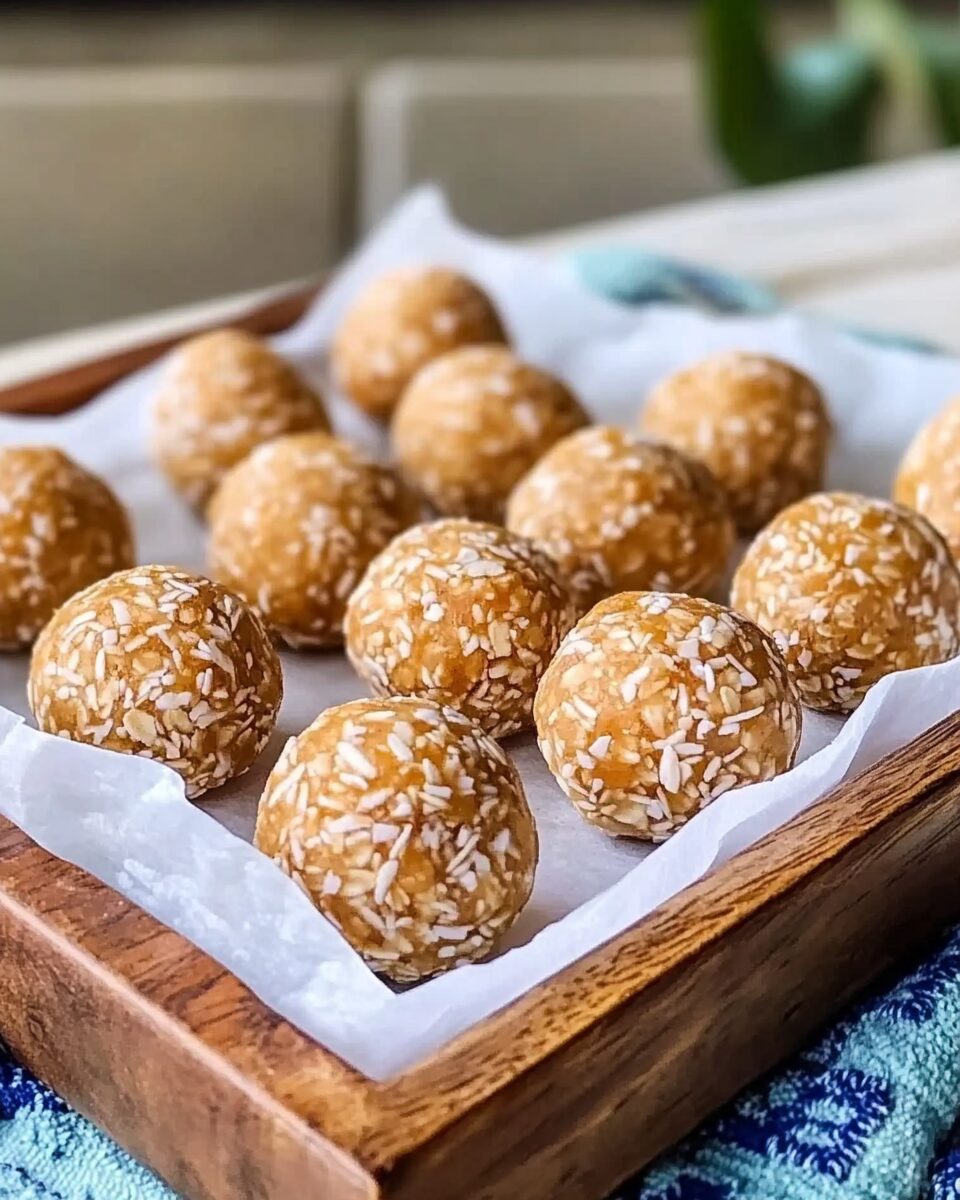 Apricot-Ginger Energy Balls