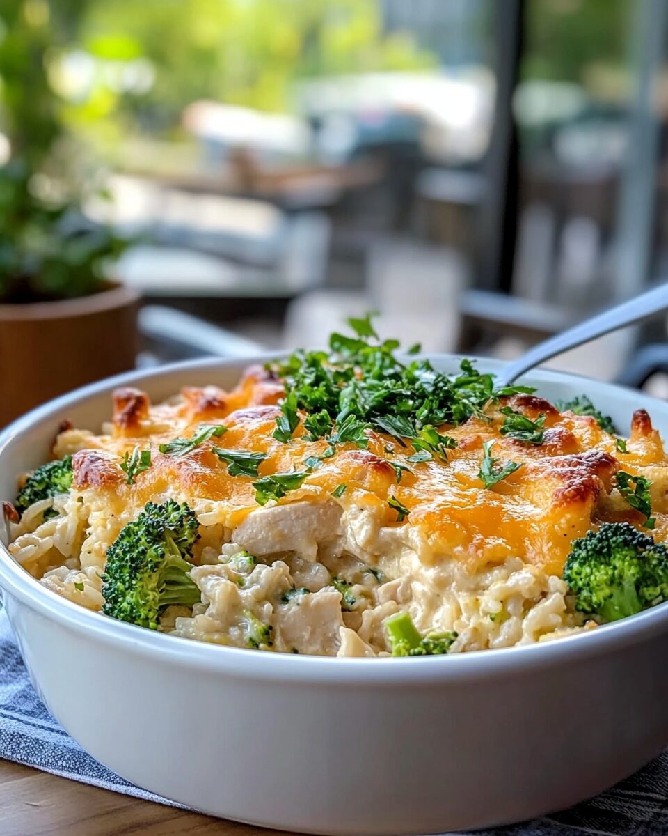Chicken Broccoli Rice Casserole