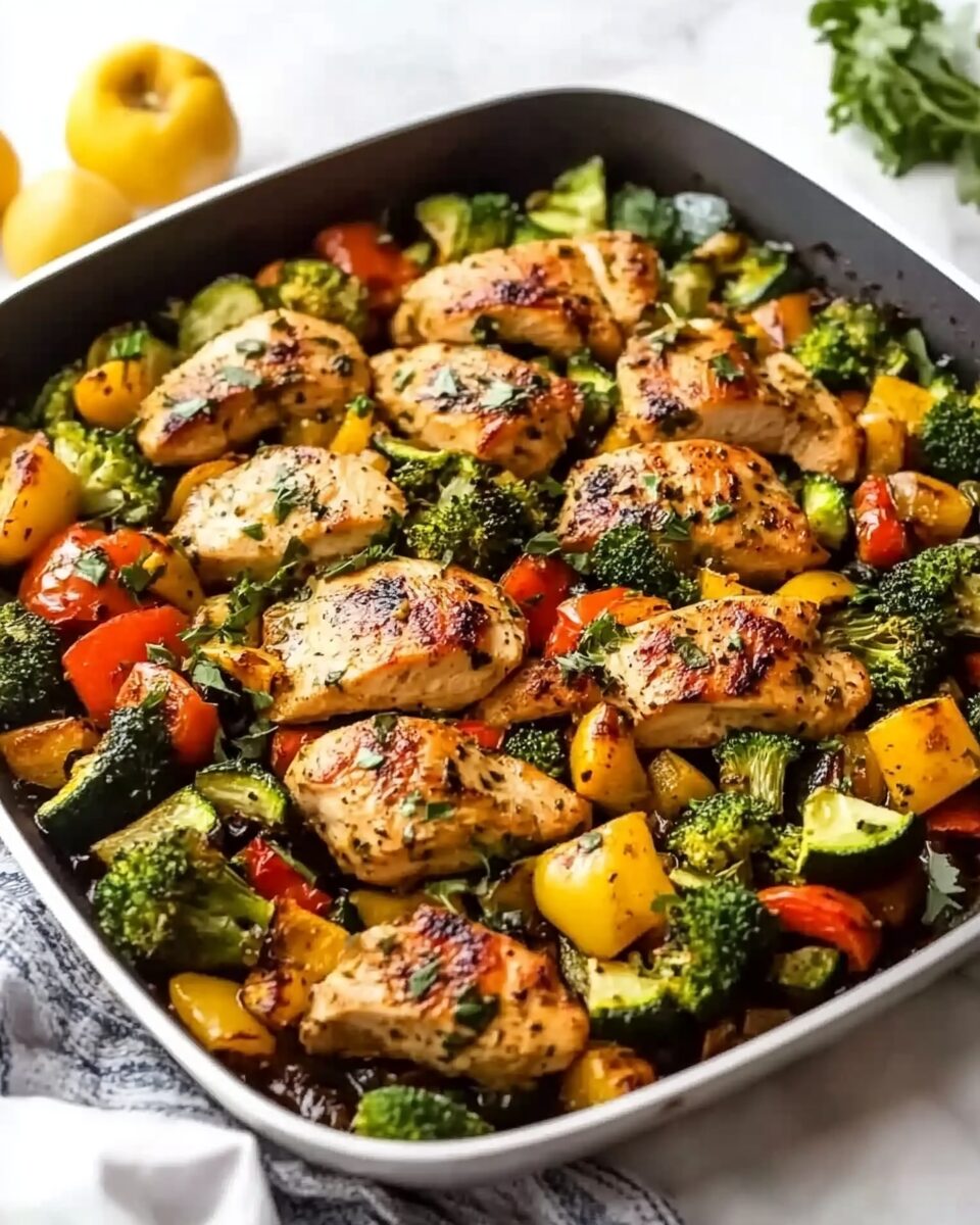 Chicken and Vegetables Skillet