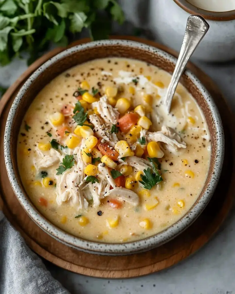 Creamy Chicken and Corn Soup