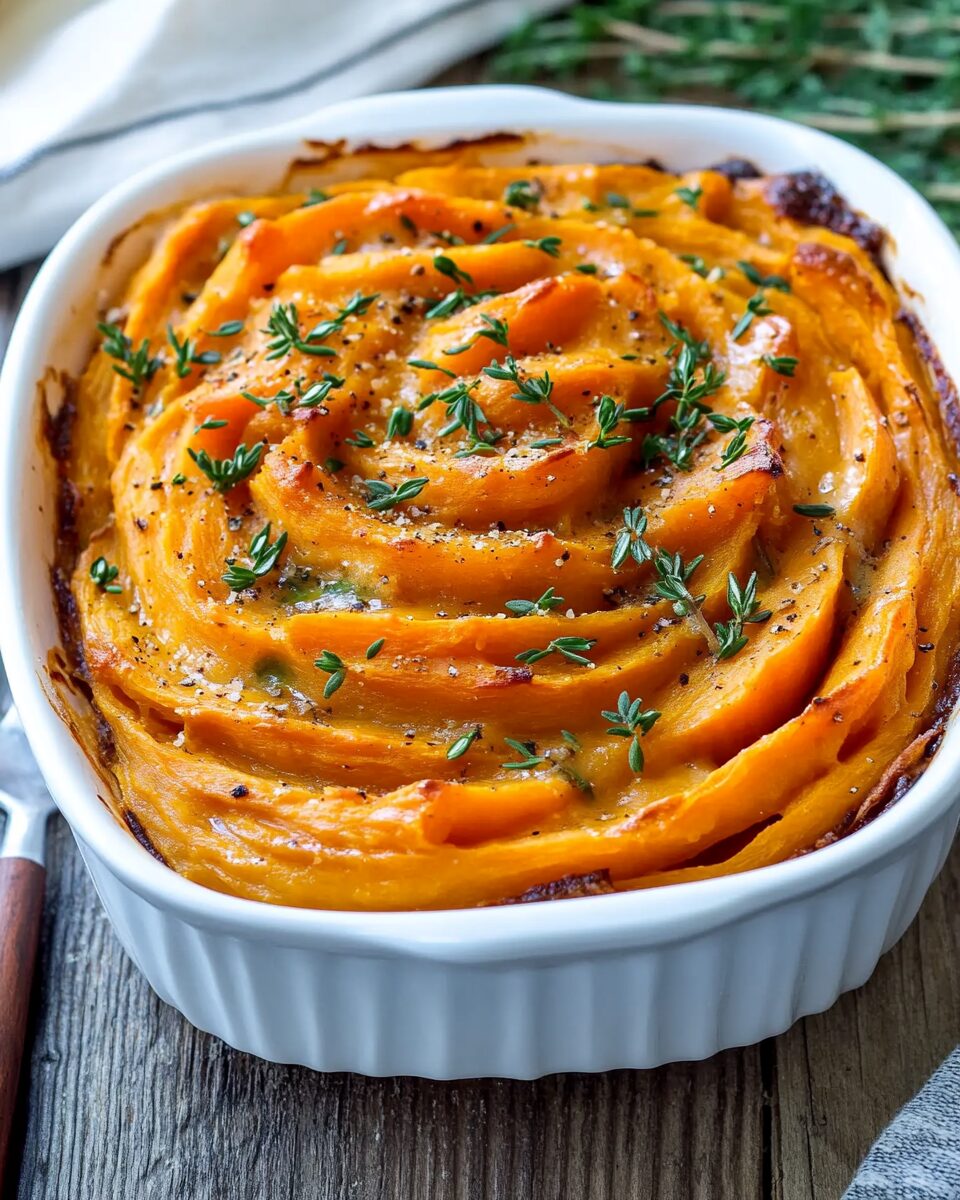 Creamy Sweet Potato Bake