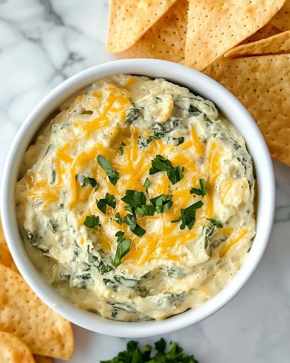 Instant Pot Spinach and Artichoke Dip
