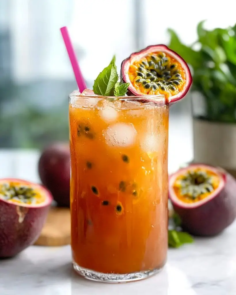 Passion Fruit Iced Tea