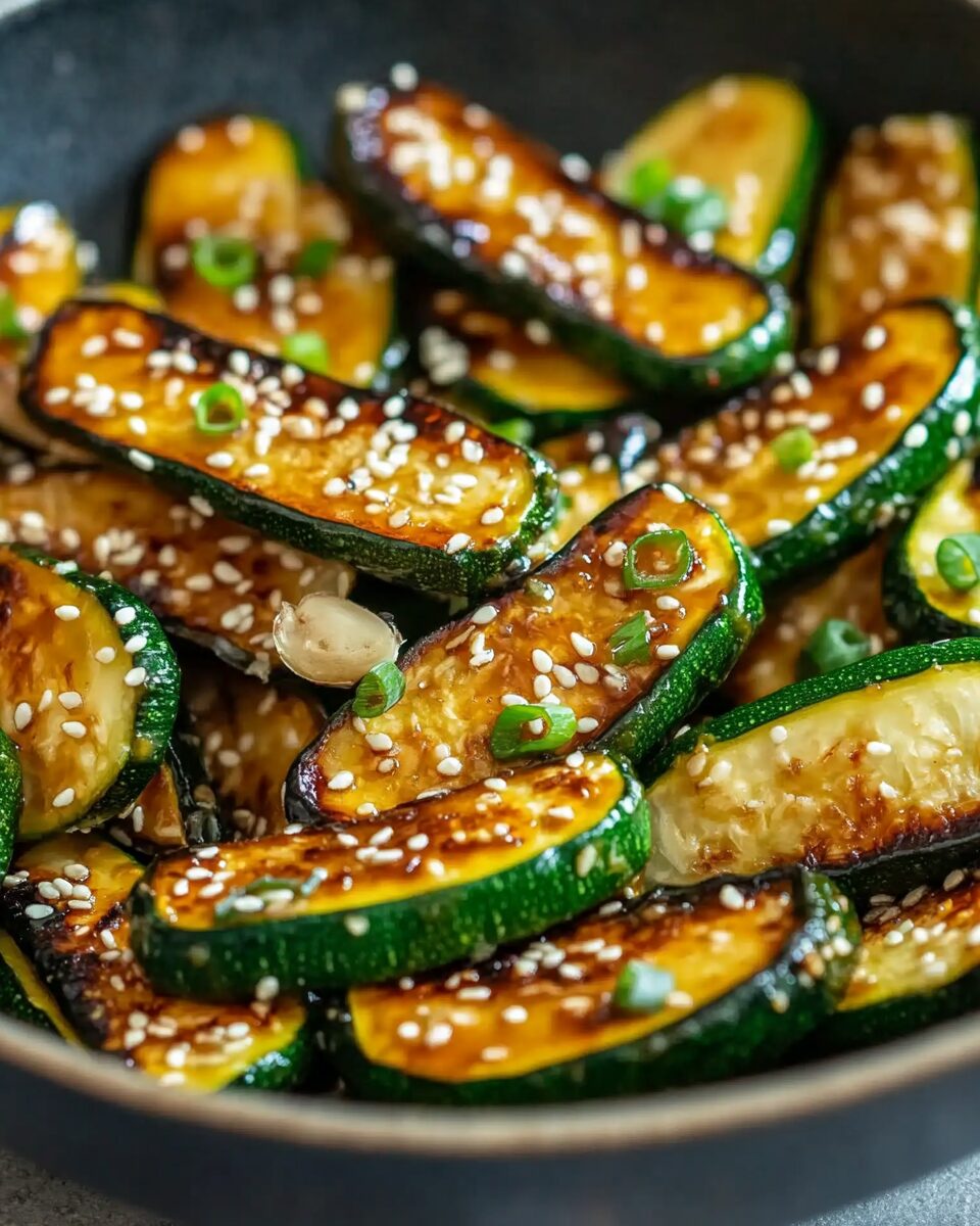 Hibachi Zucchini