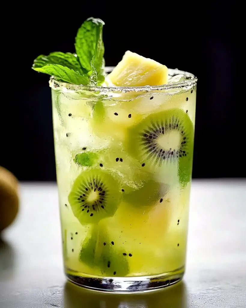 Pineapple Kiwi Mojito