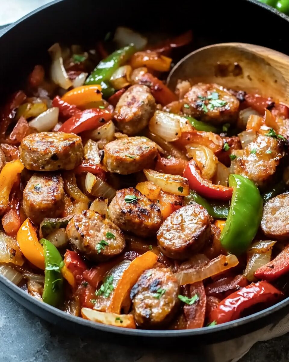 Easy Italian Sausage, Peppers, and Onions