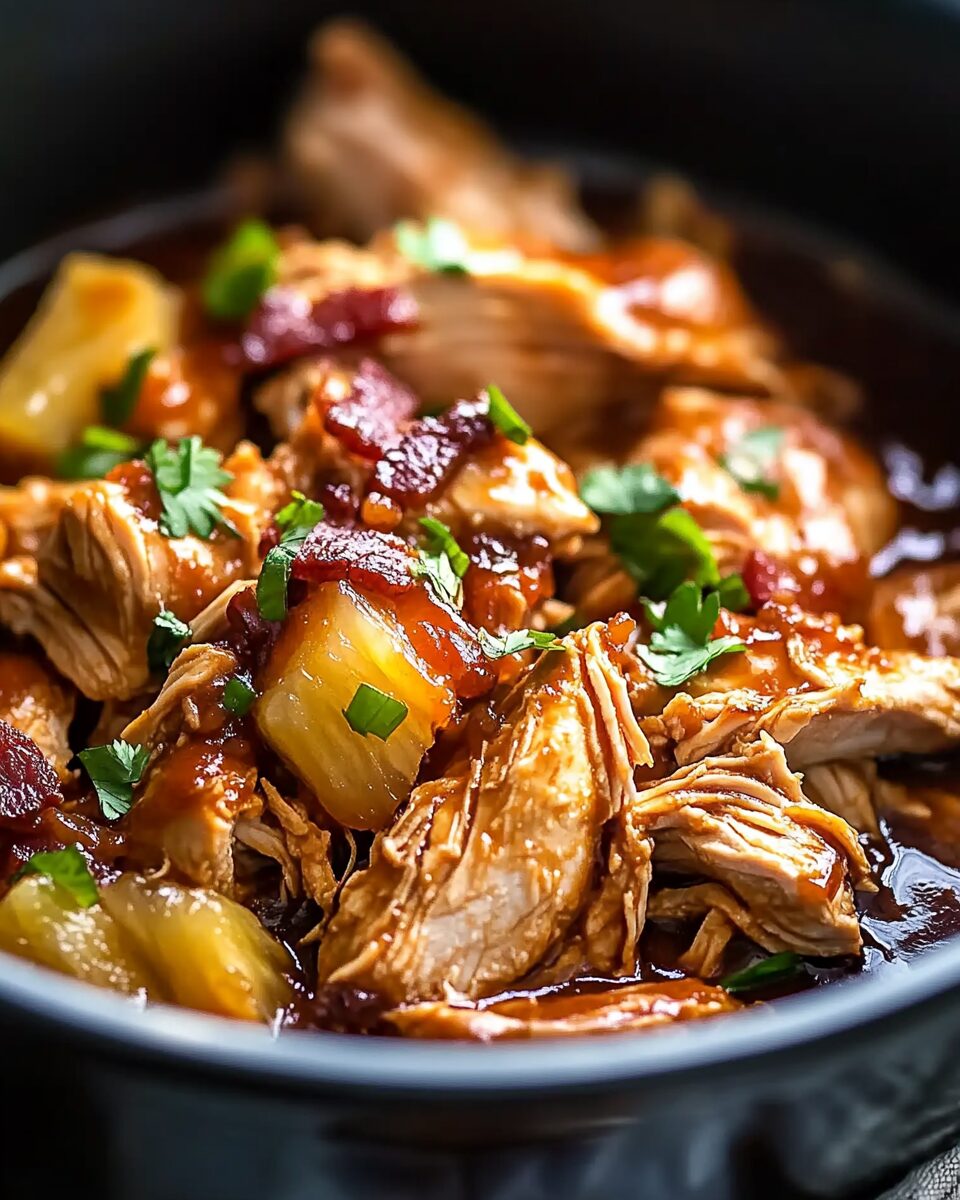 Slow Cooker Hawaiian Chicken