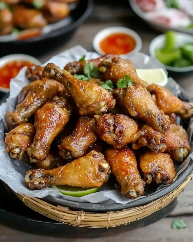 Vietnamese Fish Sauce Chicken Wings