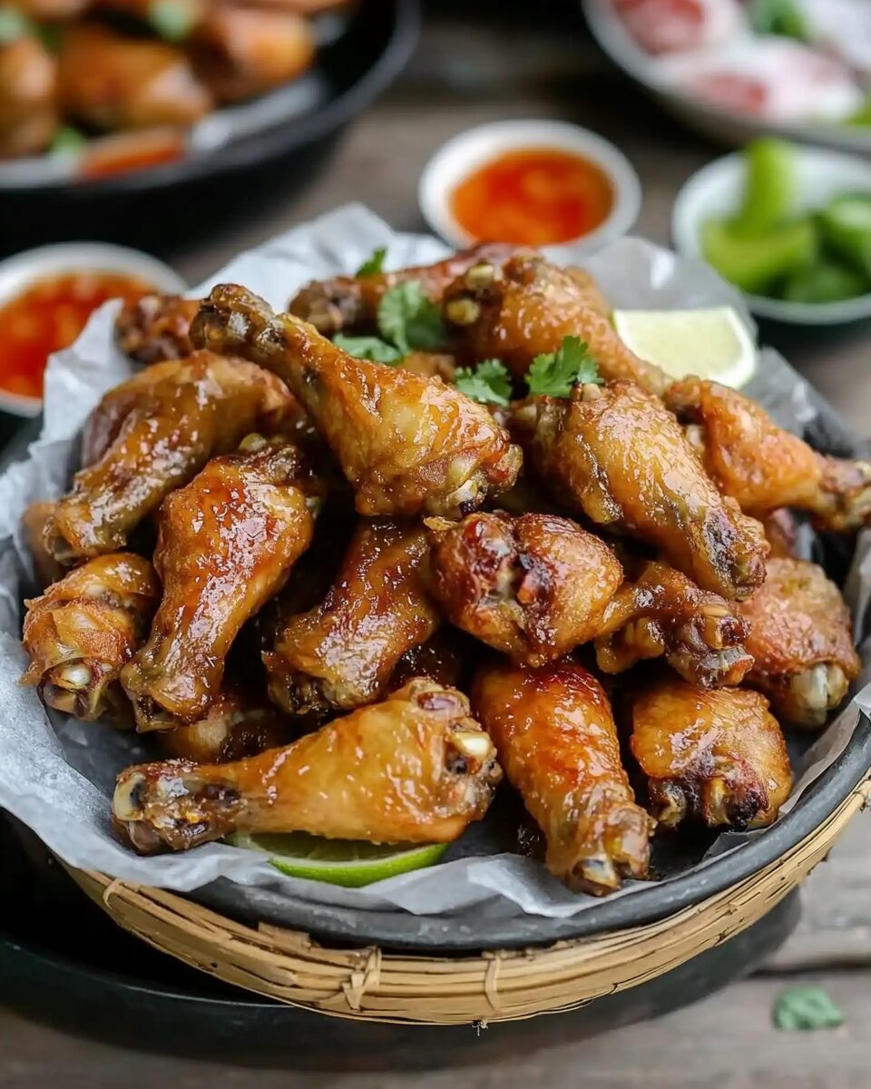 Vietnamese Fish Sauce Chicken Wings