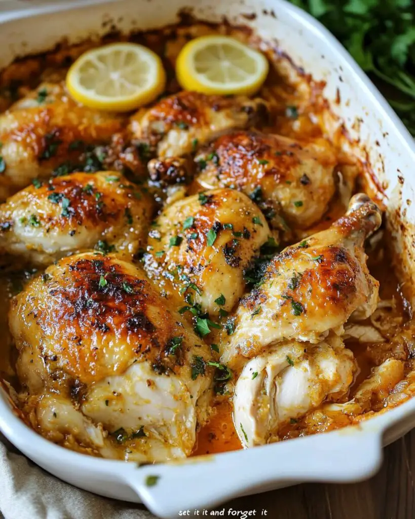 Baked Lemon Butter Chicken