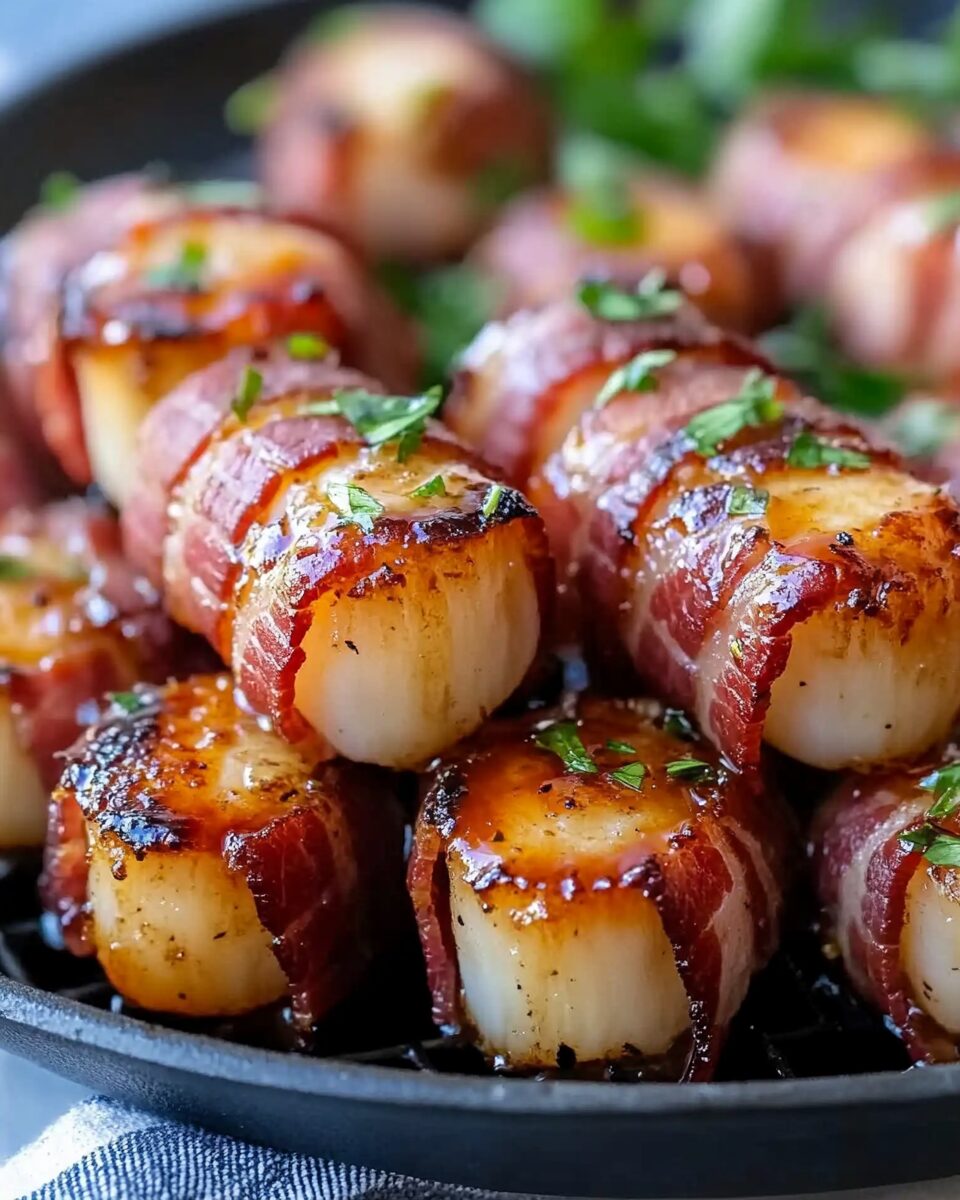 Bacon Wrapped Scallops