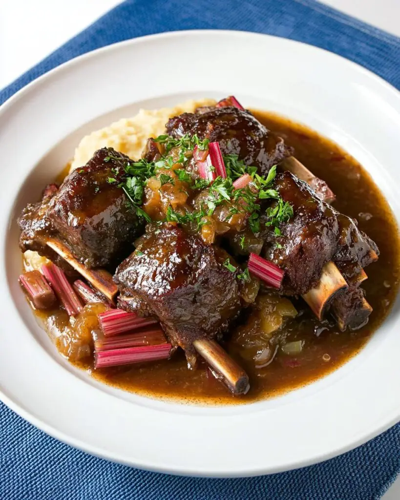 Rhubarb Short Ribs