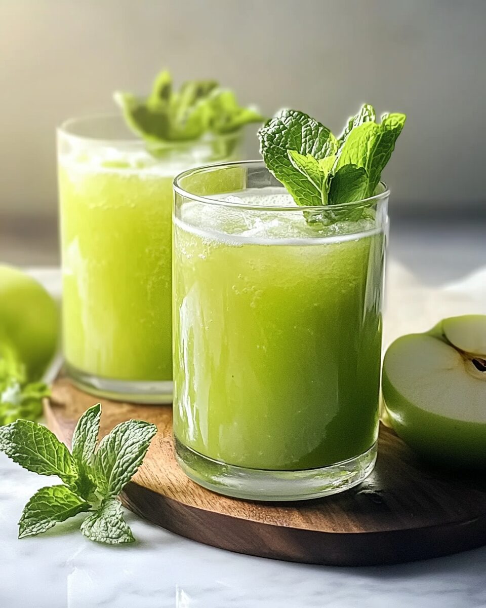 Keto Celery and Apple Zing Juice