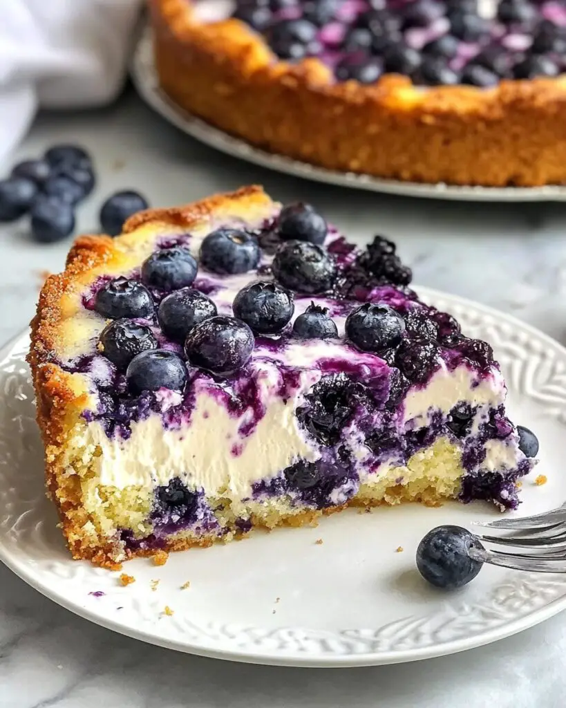Nova Scotia Blueberry Cream Cake