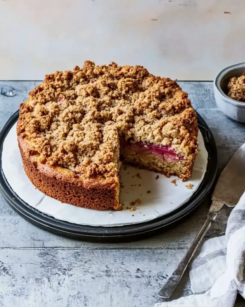 Rhubarb Cake