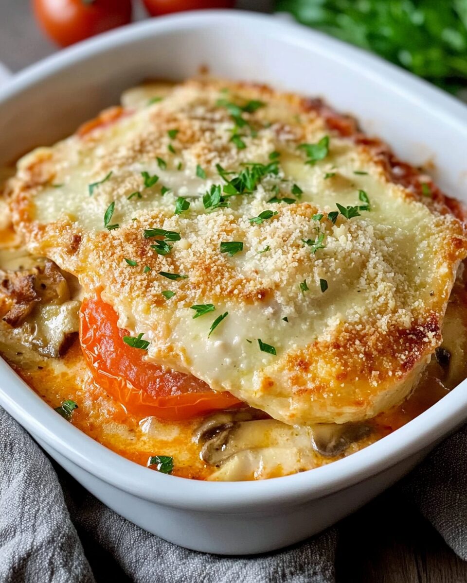 Turkey Tomato Gratin