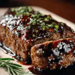 Balsamic Glazed Meatloaf