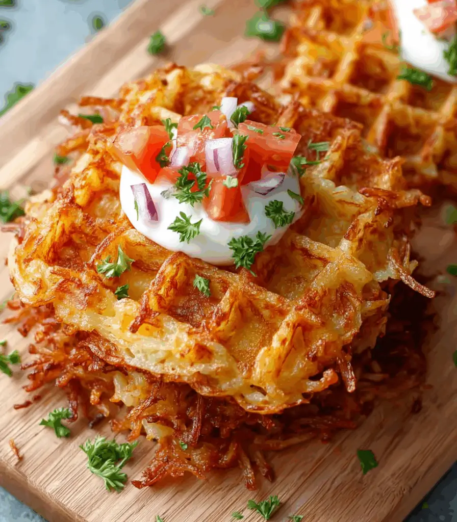 Healthy Hashbrown Chaffle