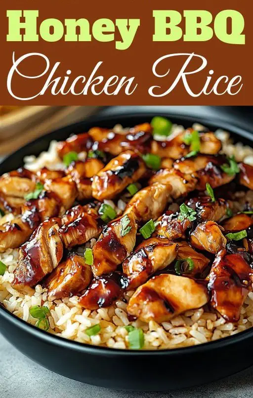 Honey BBQ Chicken Rice