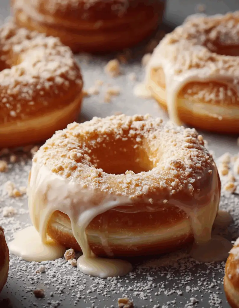 Korean Milk Cream Donuts