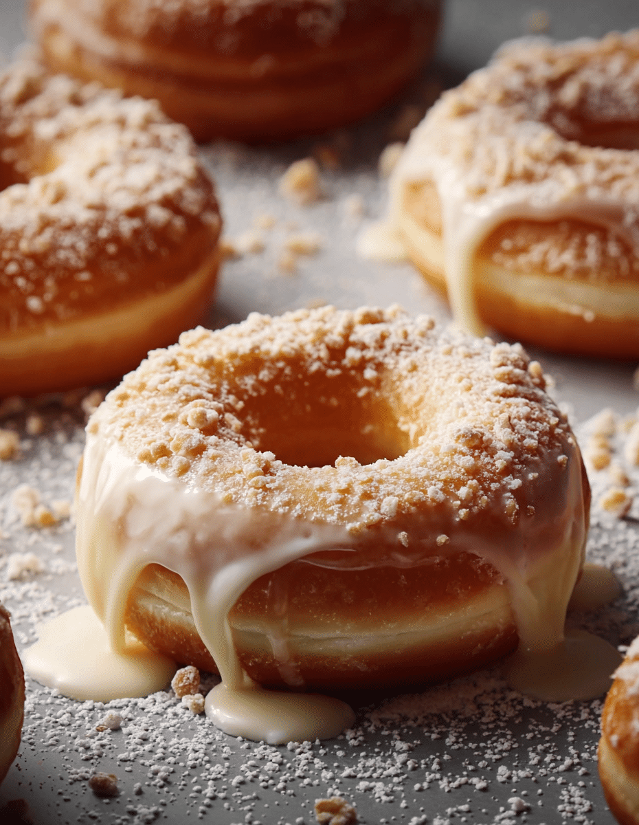 Korean Milk Cream Donuts