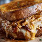 BBQ Chicken Grilled Cheese