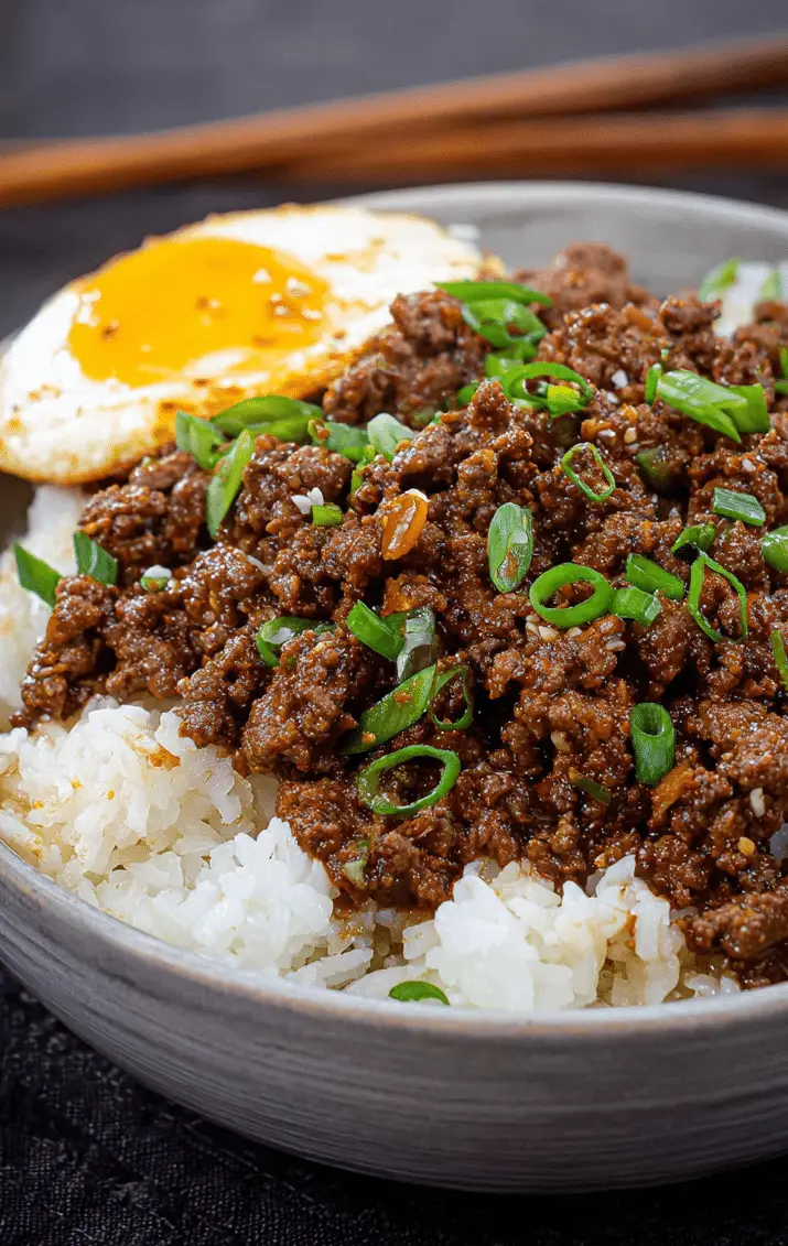 Easy Ground Beef Bulgogi