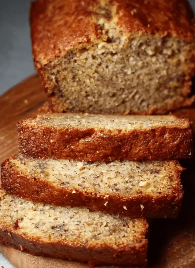 Super Moist Banana Bread Loaf