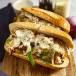 Blackstone Chicken Philly Cheesesteaks