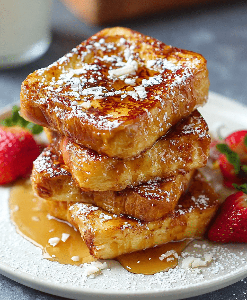 Hawaiian Roll French Toast