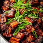 Healthy Korean Pork Belly Skillet