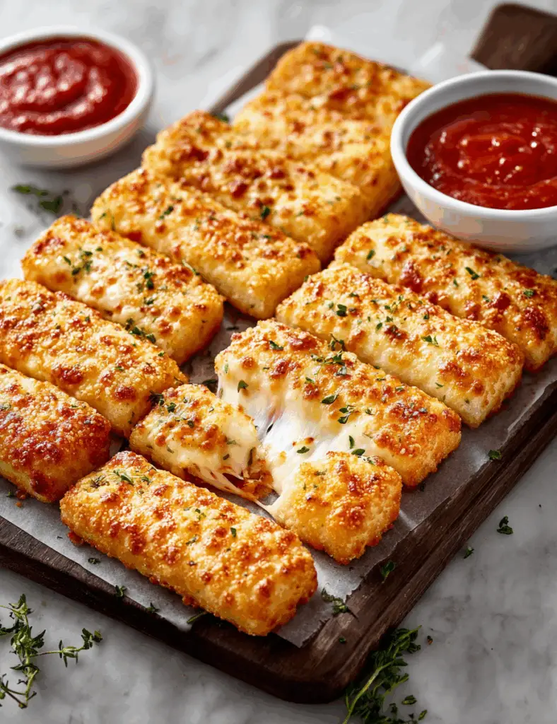 Pizza Hut Style Cheese Sticks
